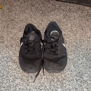 Nike Kids Black and White Running Sneakers